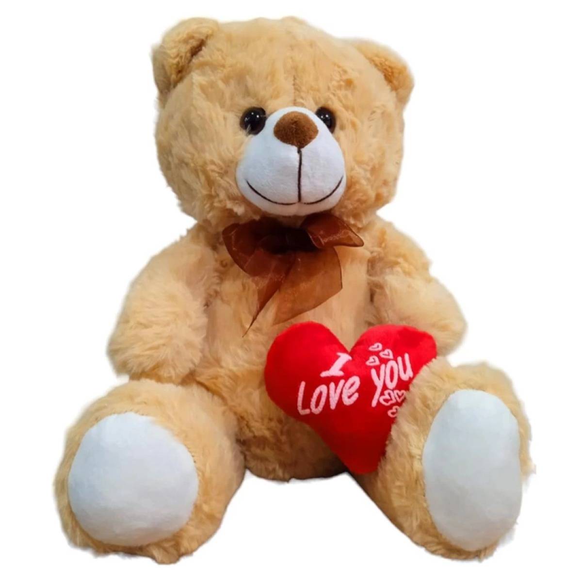 Halley Peluş Kalpli Ayı 30 cm