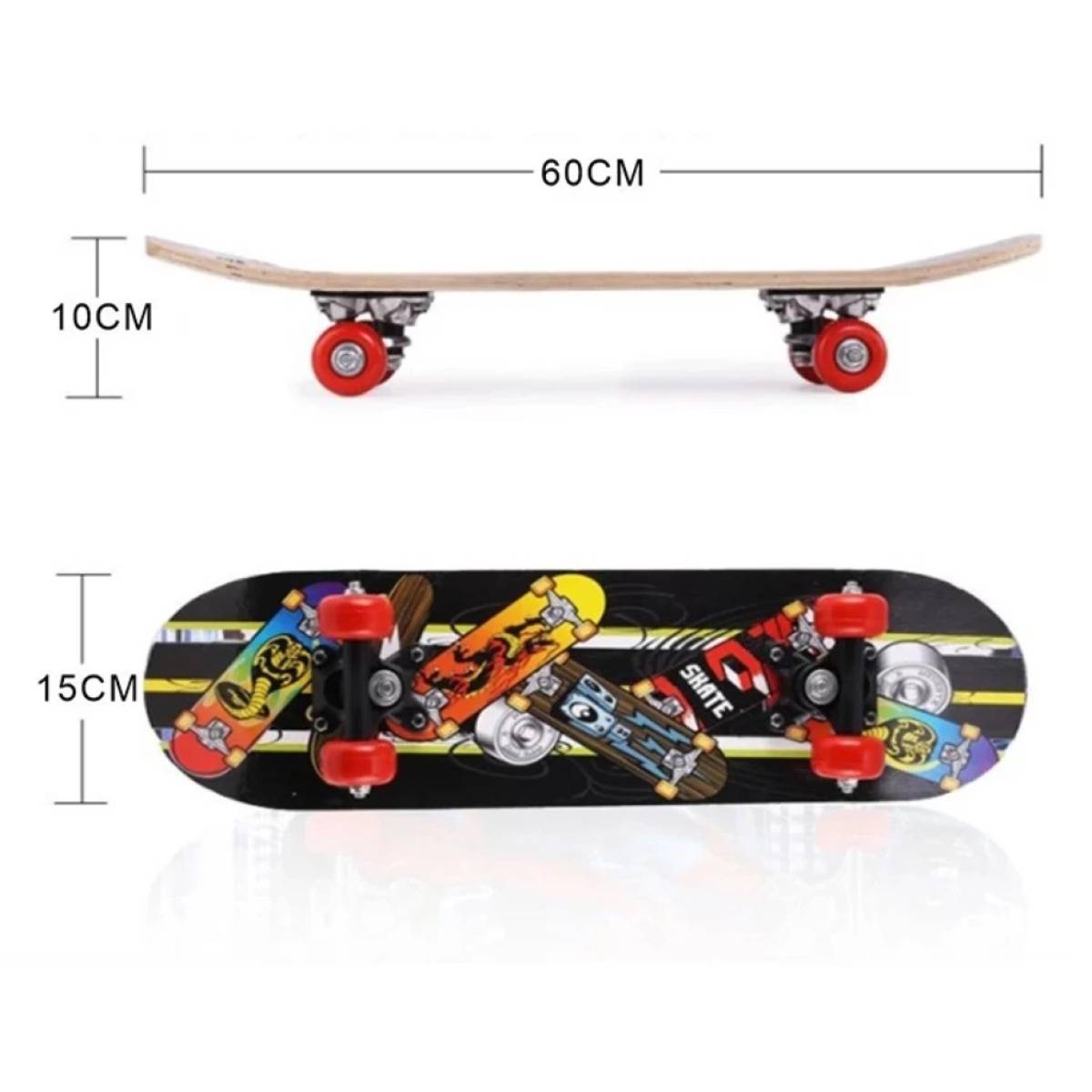 Can Sport BSK-2406 Desenli Kaykay (Orta)