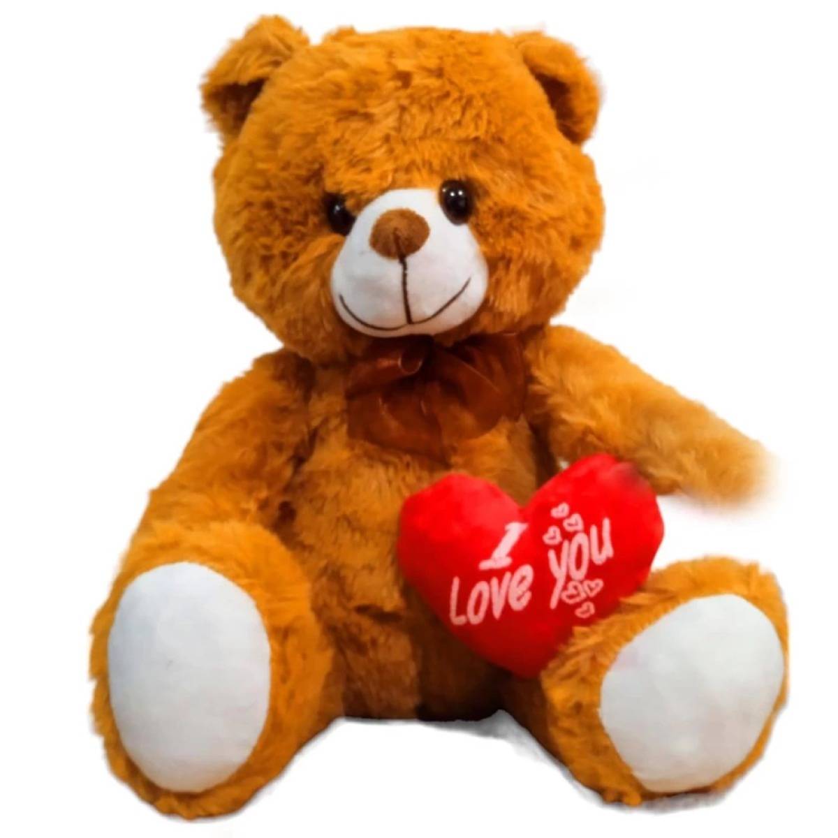 Halley Peluş Kalpli Ayı 30 cm