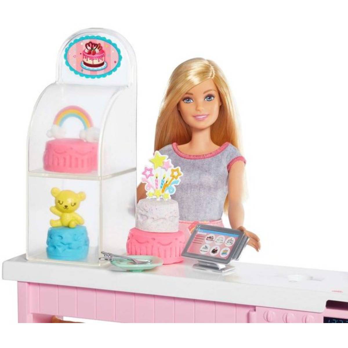 Barbie Bebek Pasta Dükkanı Oyun Seti