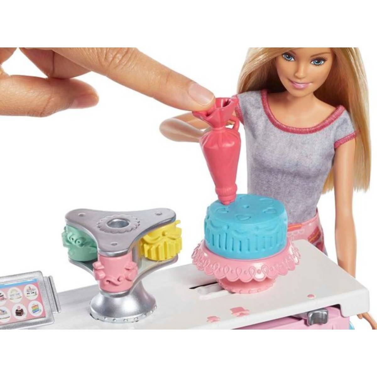 Barbie Bebek Pasta Dükkanı Oyun Seti