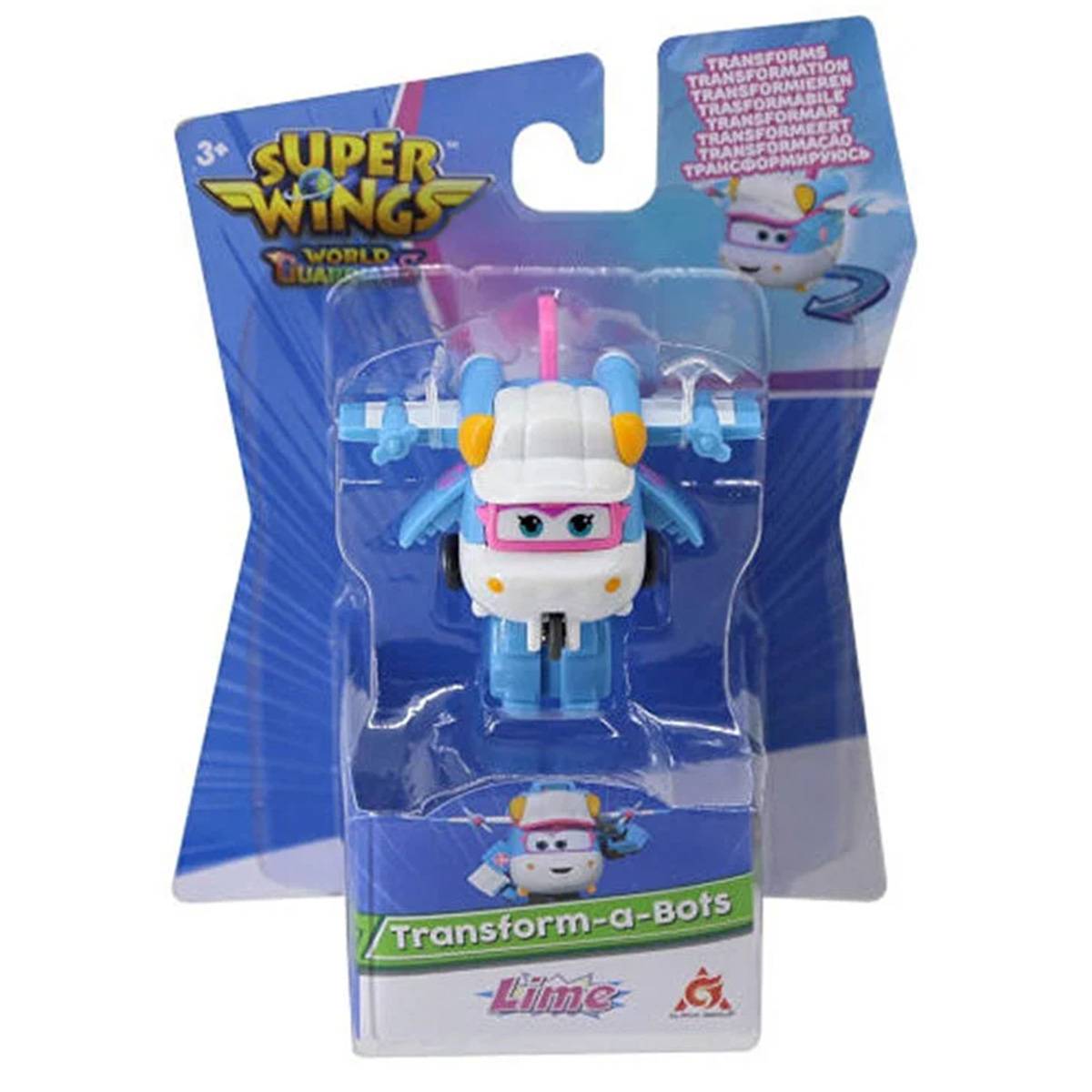 Hari̇ka Kanatlar Transform A-Bots Süpercharged Lime Figürü