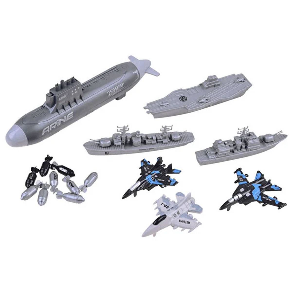 Torpi̇do Atışlı Dev Savaş Seti̇