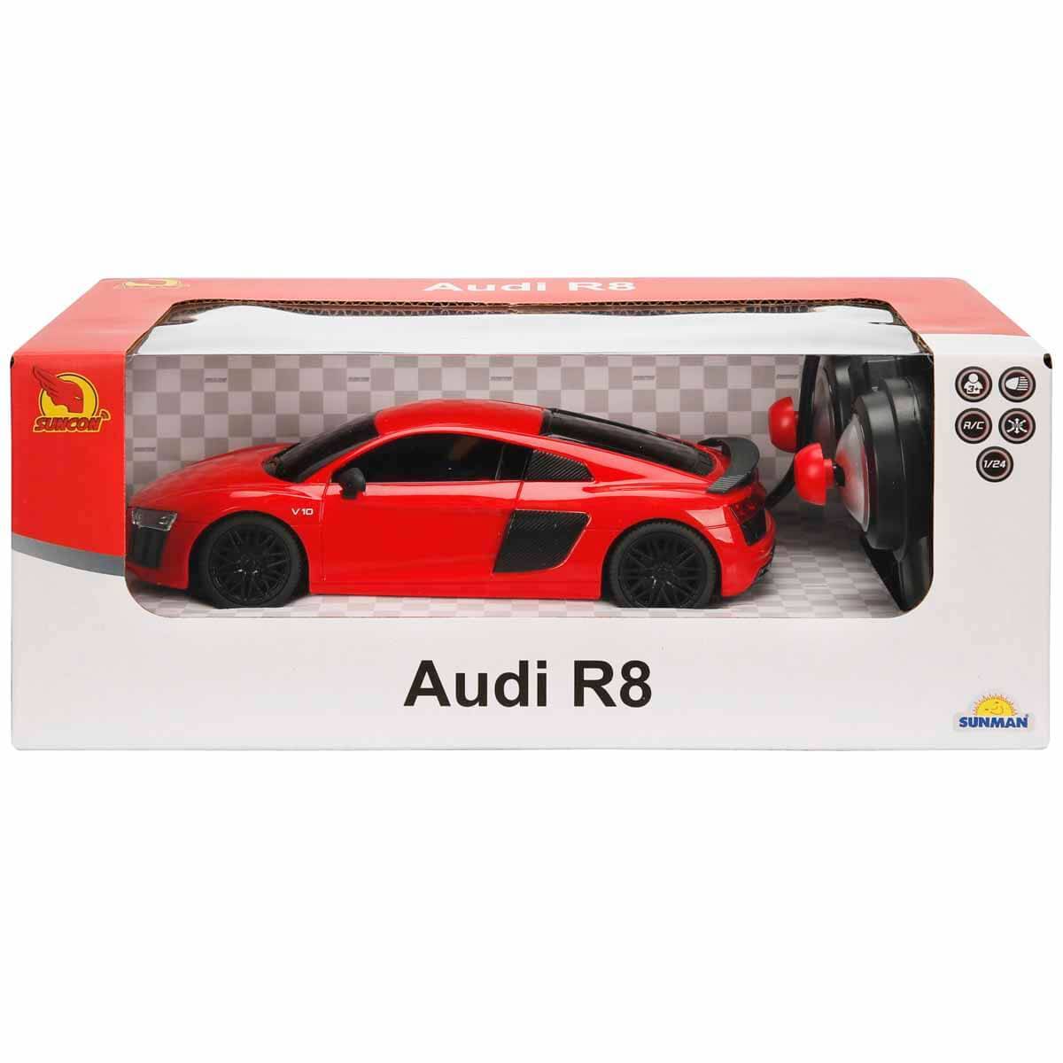 1:24 Audi R8 Işıklı Uzaktan Kumandalı Araba