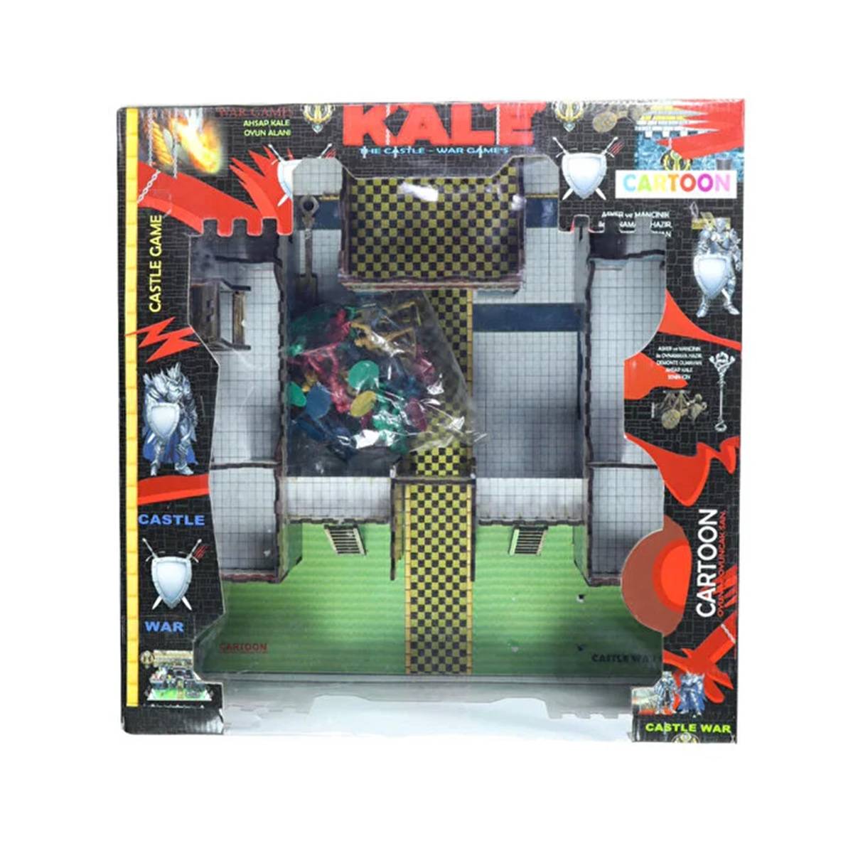 Ahşap Kale Oyun Seti