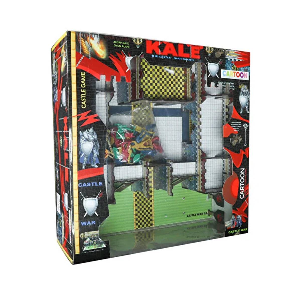 Ahşap Kale Oyun Seti