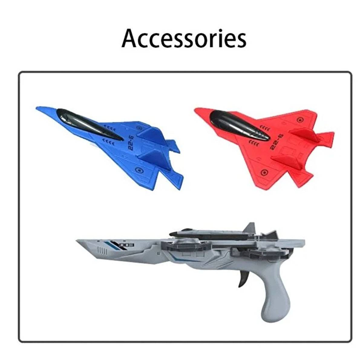 Sesli̇ Işıklı Uçak Fırlatıcı Tabanca