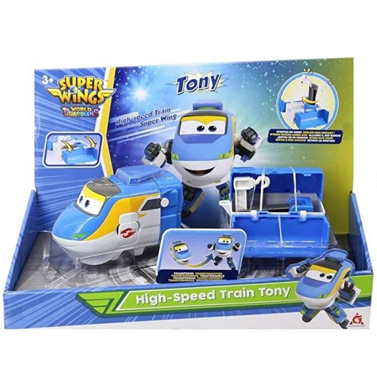 Harika Kanatlar Trene Dönüşen Tony Figürü