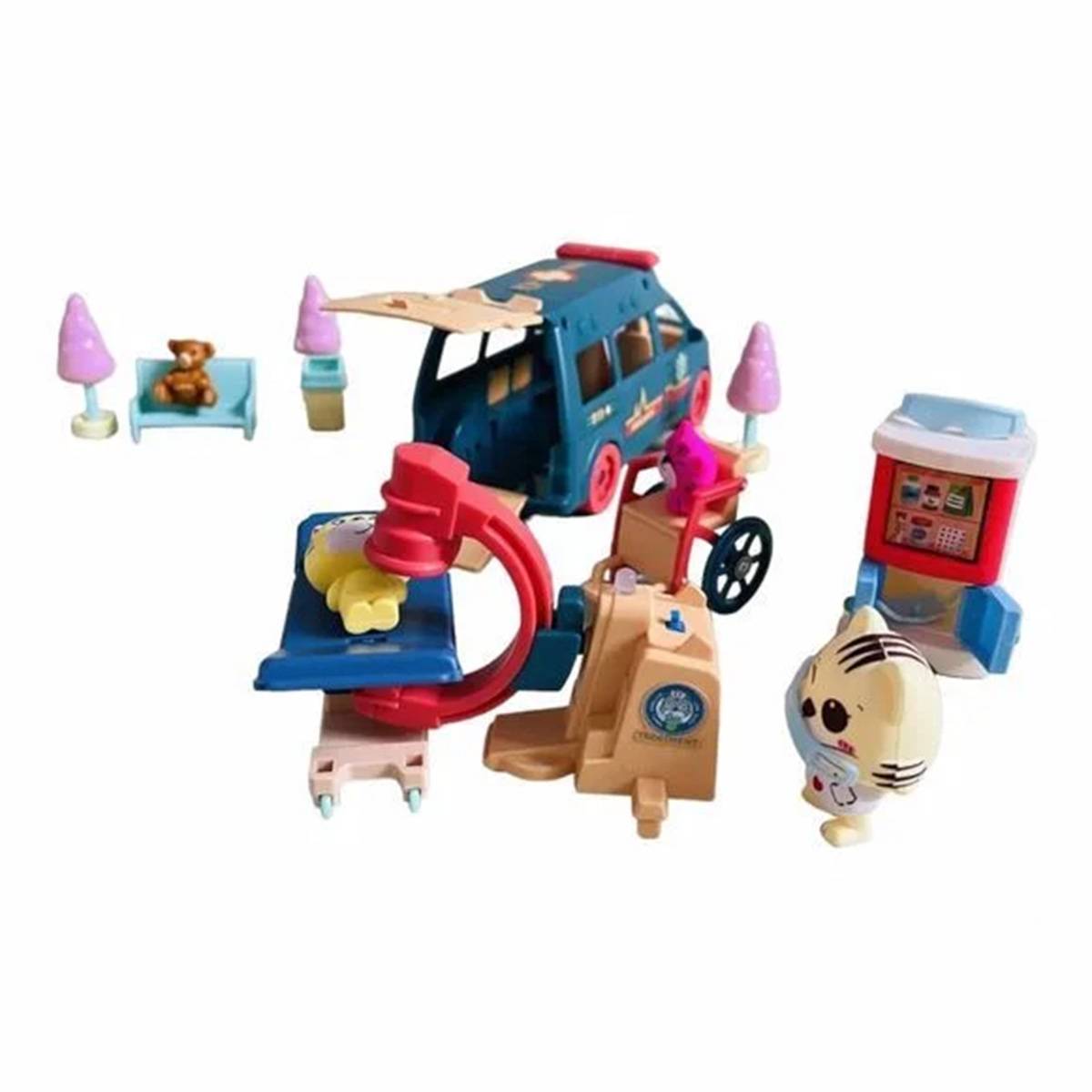 Işıklı ve Sesli Kedili Tedavi Merkezi