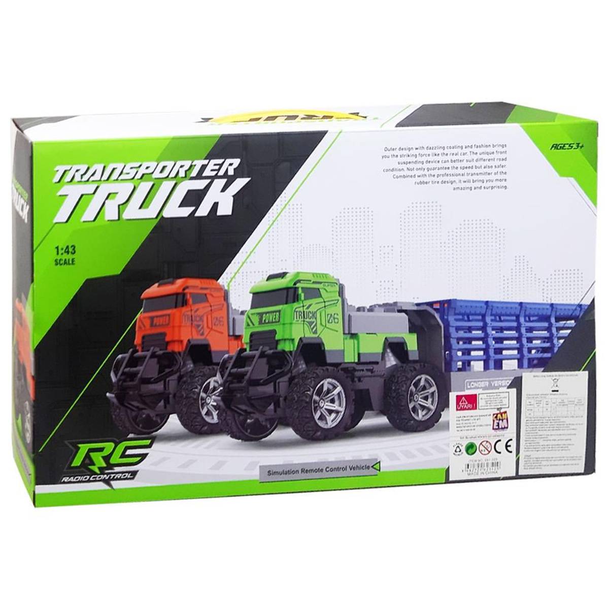 Uzaktan Kumandalı Şarjlı Damperli Tır