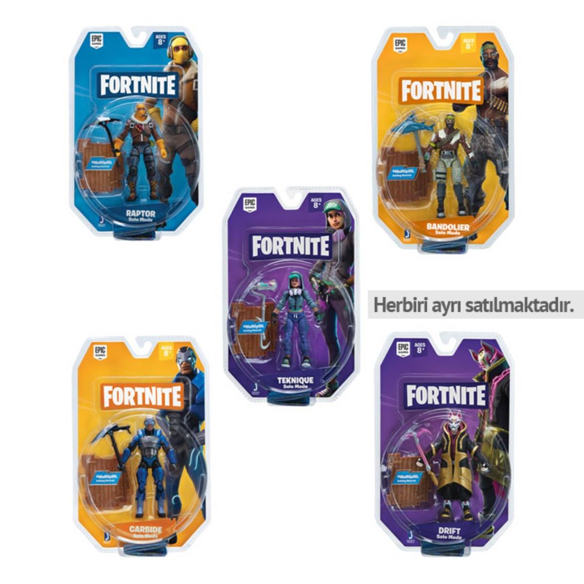 Fortnite Tekli Figür Paketi