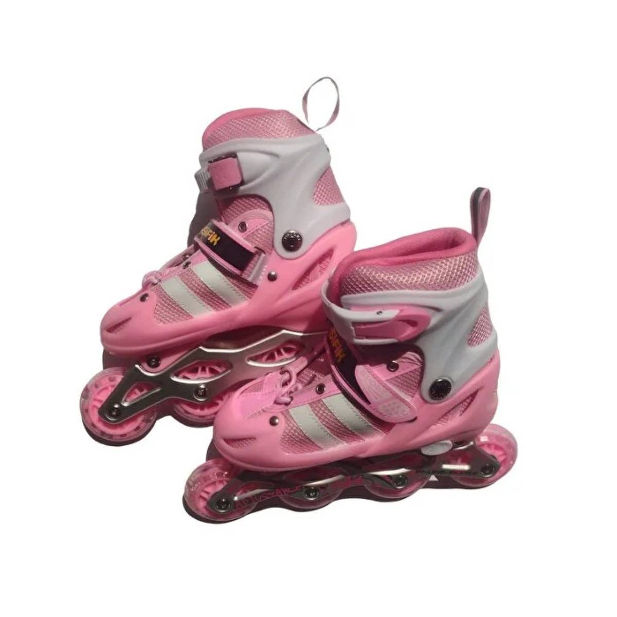 Pasifik Işıklı Çiftlenebilir Paten Pembe 34-38