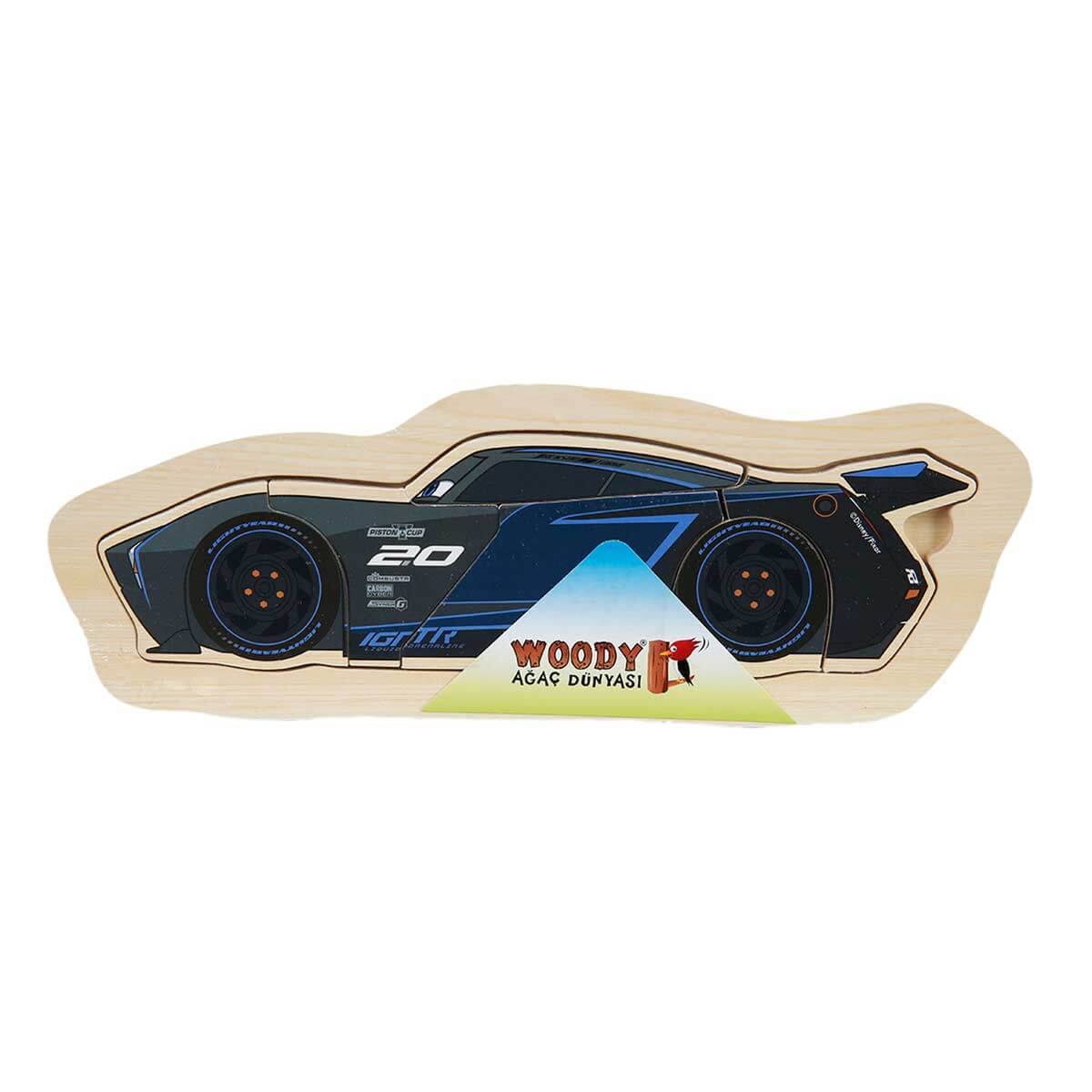 Disney Cars Ahşap Puzzle