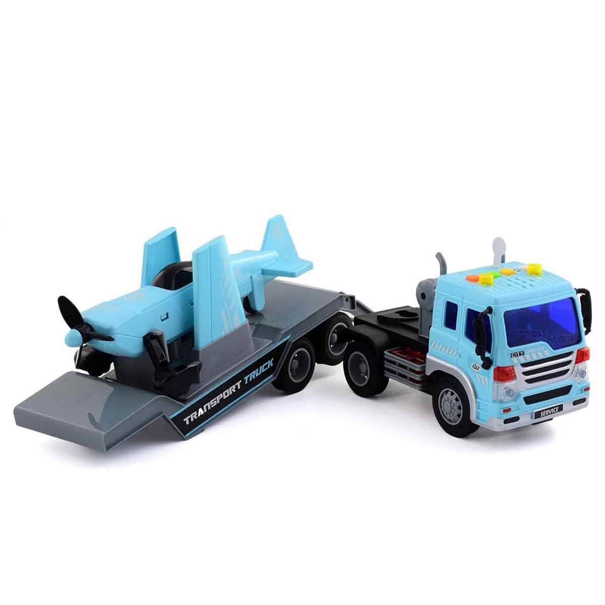 1:16 Maxx Wheels Sesli ve Işıklı Transporter Tır