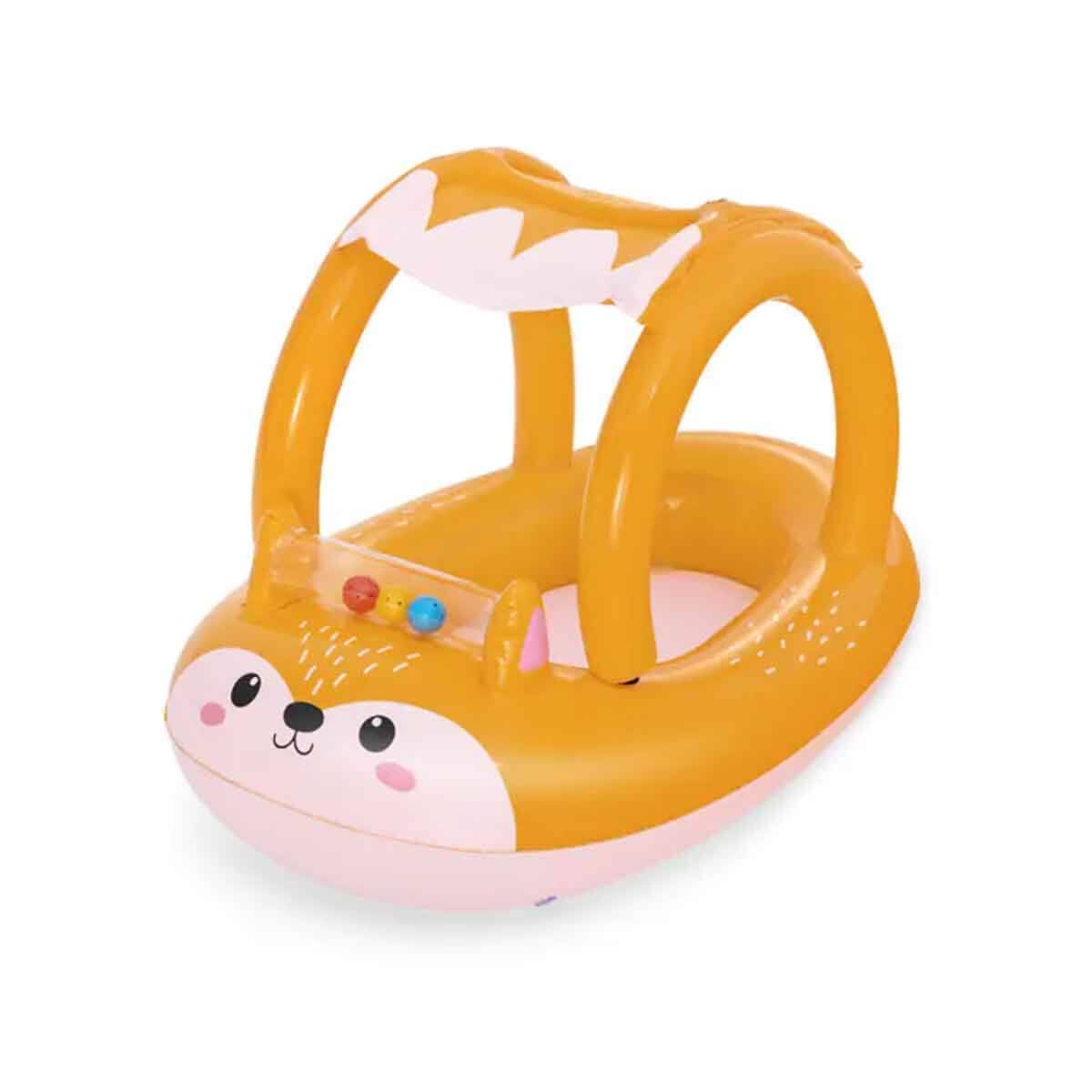 Sevimli Tilki Gölgelikli Şişme Bot