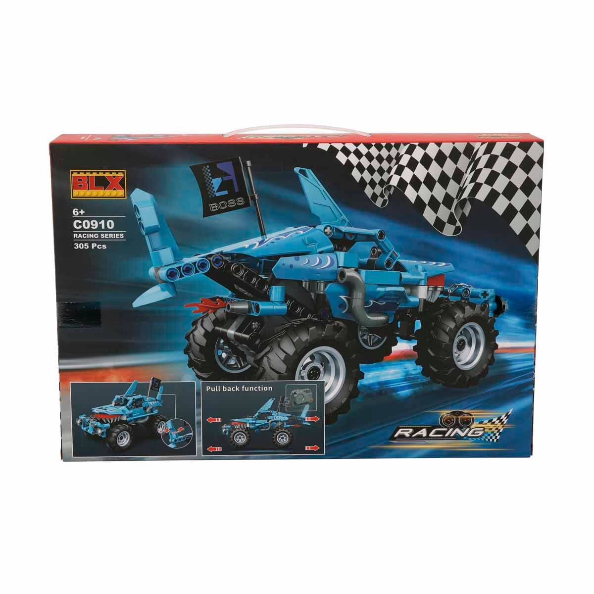 BLX Racing Boss Shark Yarış Arabası 305 Parça