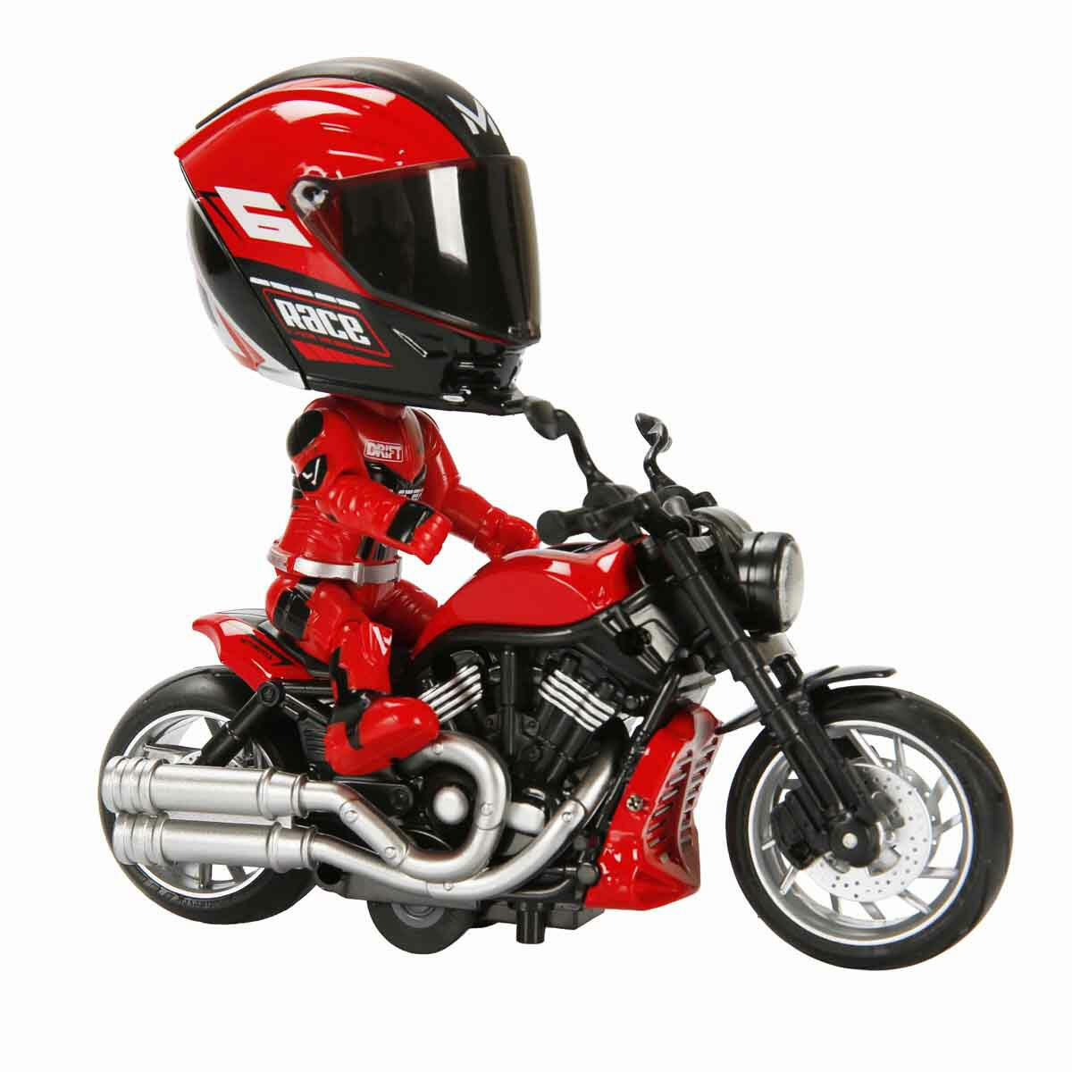 1:12 Harley Wolverine Die-Cast Motosiklet ve Tamir Atölyesi Seti | Sesli ve Işıklı Eklemli Figürlü Model | Çek-Bırak Mekanizmalı Metal Koleksiyon Aracı