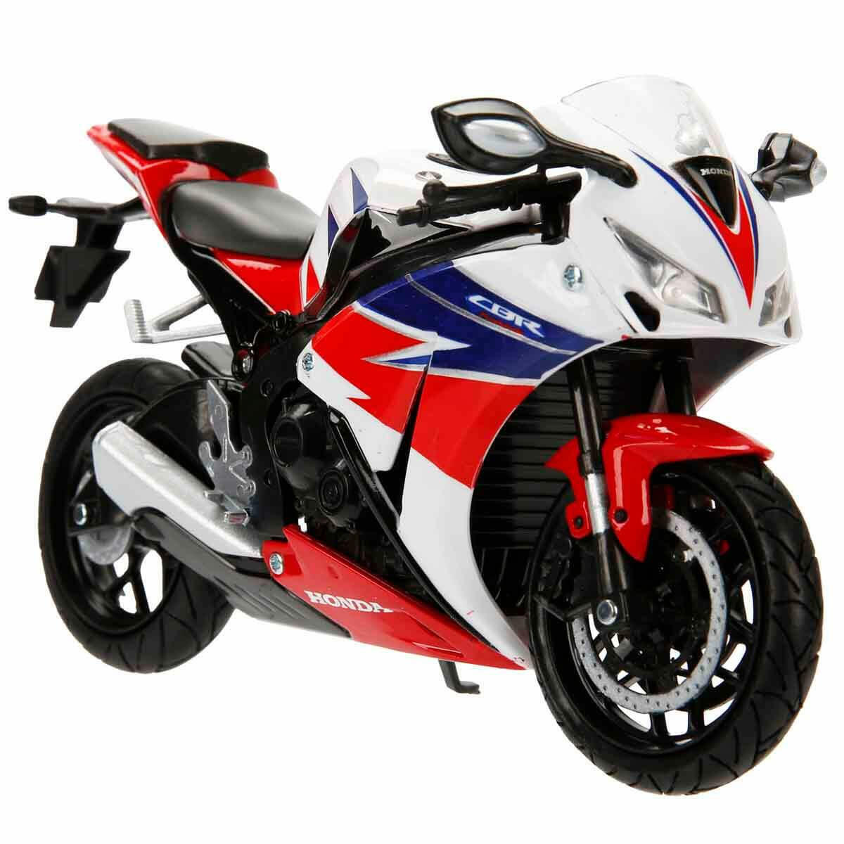 1:12 Honda CBR 1000RR Model Motor (17 cm) | Gerçekçi Tasarım, Dönen Tekerlekli Koleksiyon ve Oyun Motoru