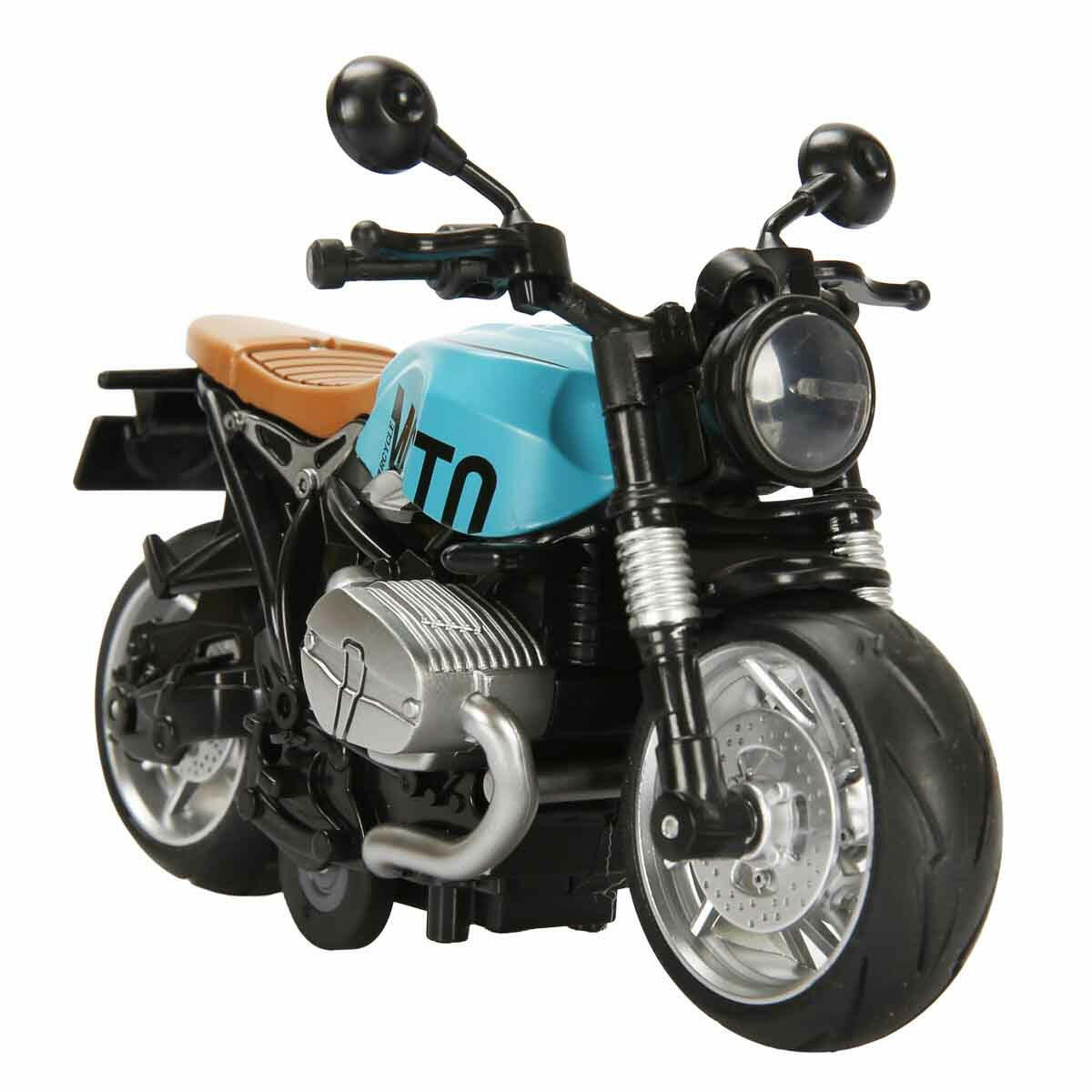 1:12 Latte Die-Cast Motosiklet ve Tamir Atölyesi Seti | Sesli ve Işıklı Yarışçı Figürlü Model | Çek-Bırak Mekanizmalı Metal Koleksiyon Aracı