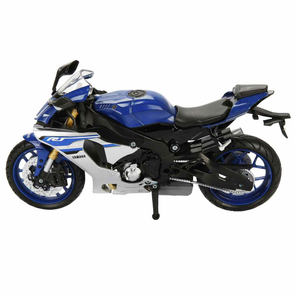 1:12 Yamaha YZF-R1 Model Motor | Gerçekçi Detaylı Motosiklet Koleksiyonu | 17 cm Ölçekli Oyuncak Yarış Motoru