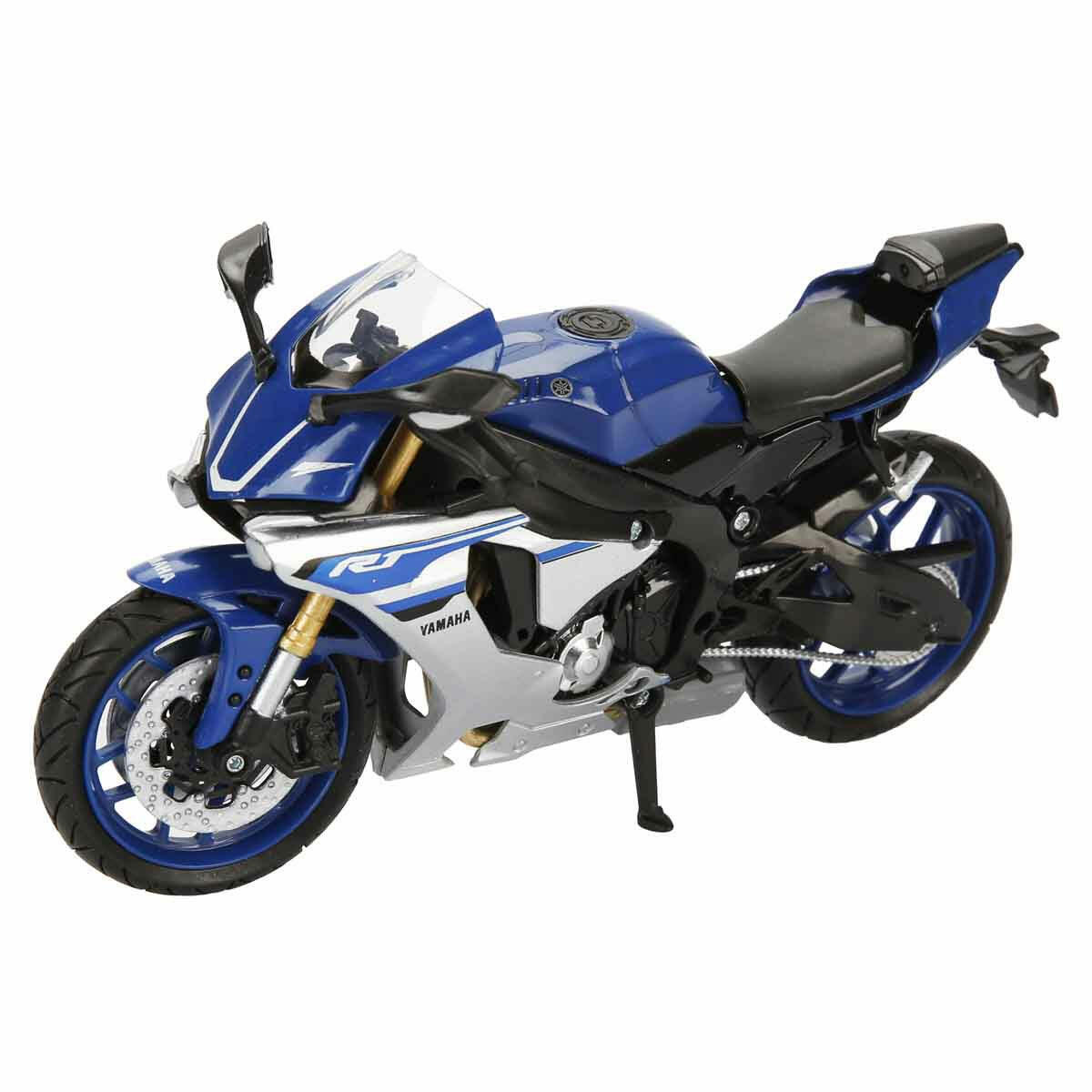 1:12 Yamaha YZF-R1 Model Motor | Gerçekçi Detaylı Motosiklet Koleksiyonu | 17 cm Ölçekli Oyuncak Yarış Motoru