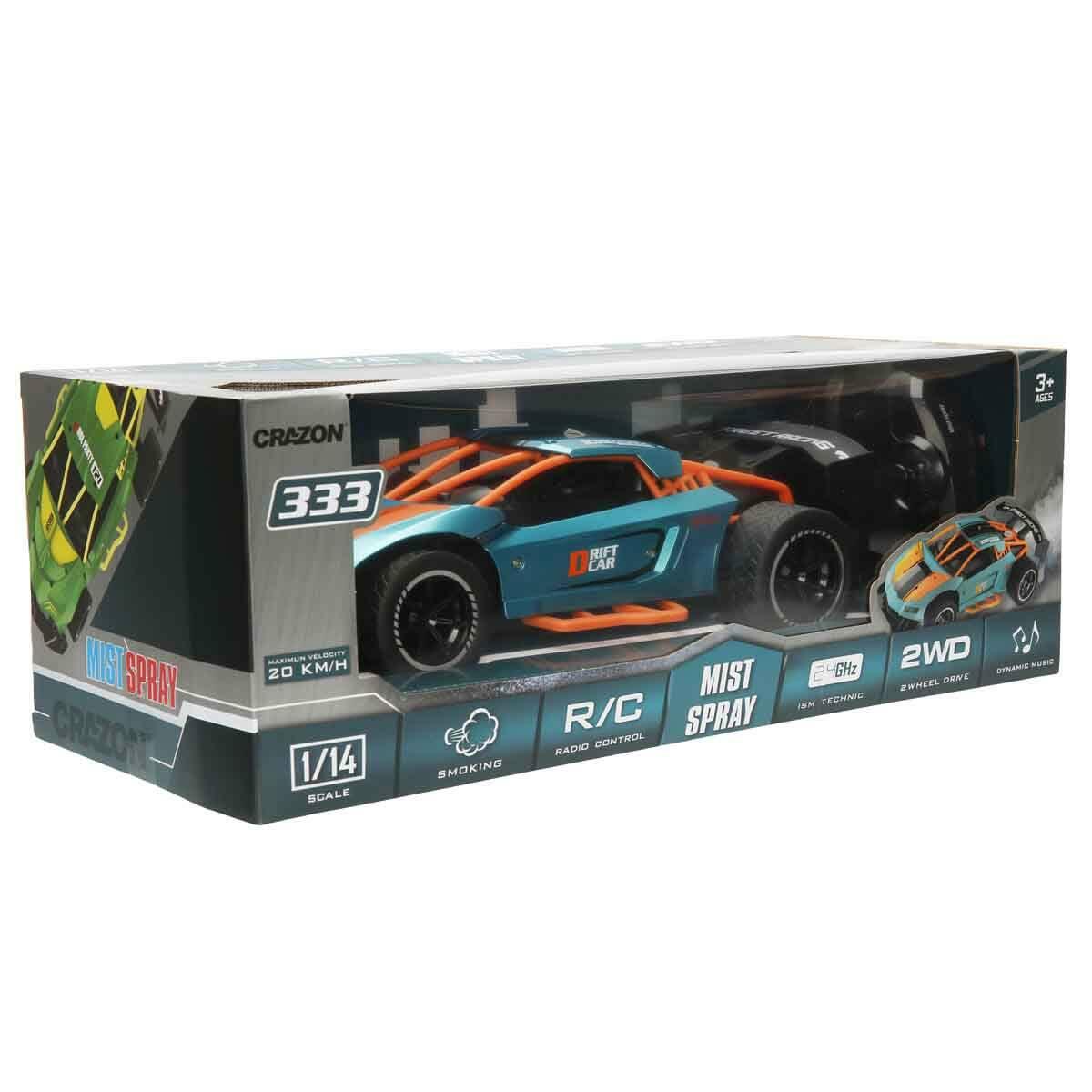 1:14 Müzikli Ve Işıklı Duman Püskürten RC Araba | 20 KM/H Hız Ve Drift