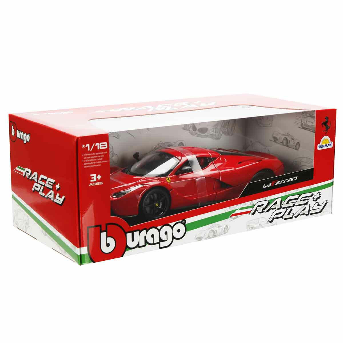 1:18 Ferrari Laferrari Model Araba | Diecast Metal Koleksiyon Serisi | F1 HY-KERS Teknolojili Detaylı Model Araç