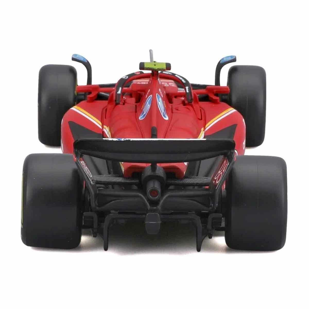 1:18 Ferrari SF-24 Formula 1 Yarış Arabası | 2024 Sezonu Lisanslı Model | Charles Leclerc ve Carlos Sainz Koleksiyon Aracı