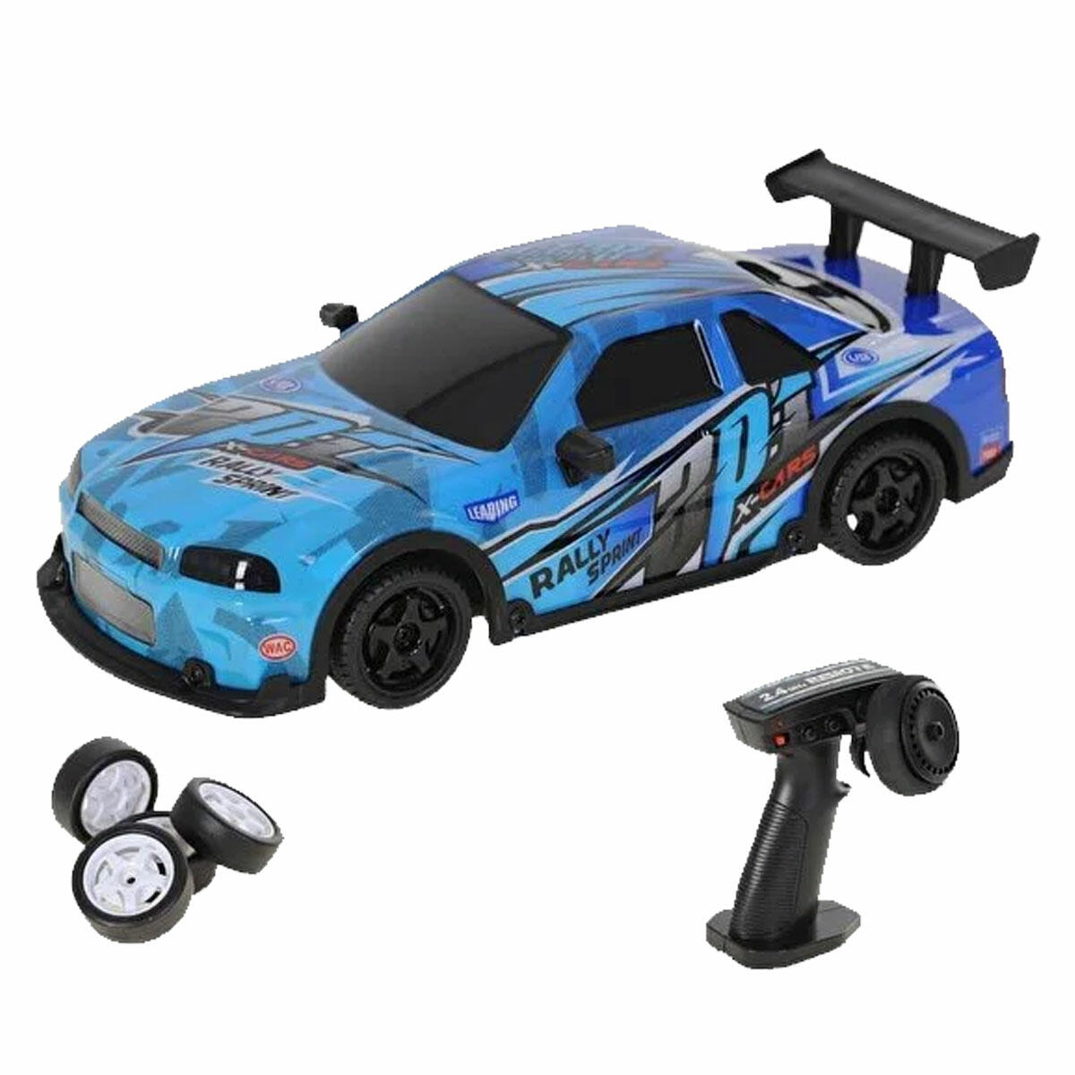 1:18 Şarjlı Uzaktan Kumandalı RC Drift Aracı | 2.4 GHz 4x4 Yüksek Hızlı Yarış Arabası | Işıklı ve Demo Modlu Drift Arabası