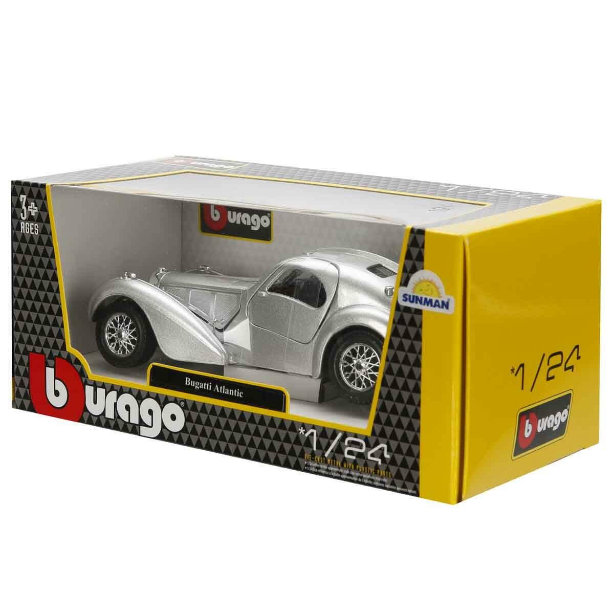 1:24 Bugatti Atlantic Model Araba | Die-Cast Klasik Koleksiyon Aracı | Detaylı İç Ve Dış Tasarımlı Model