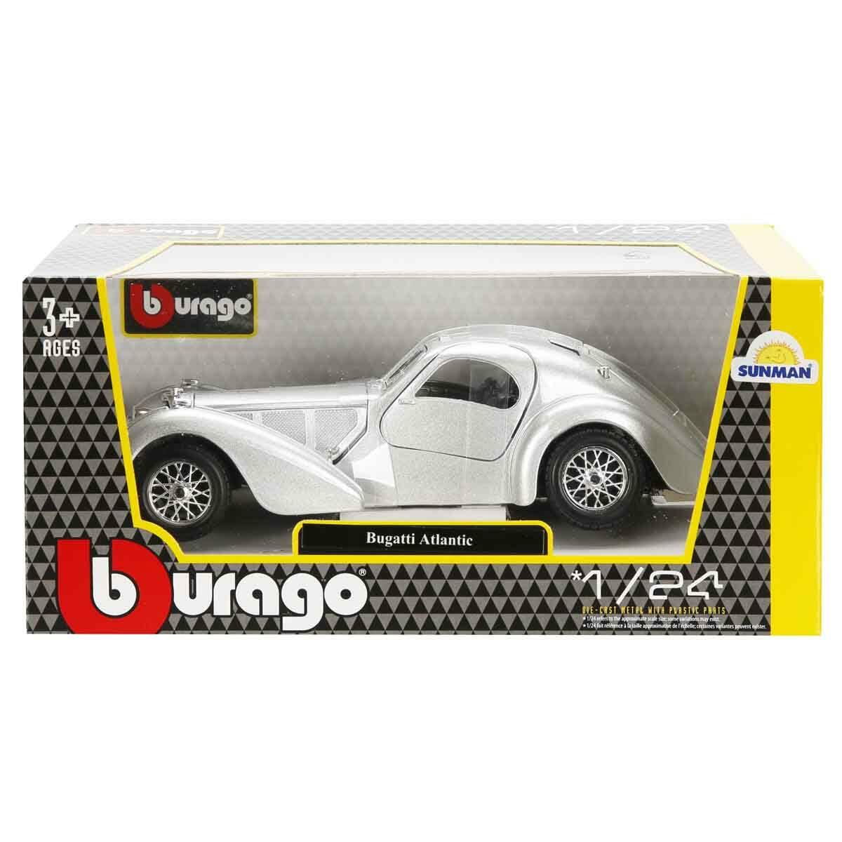 1:24 Bugatti Atlantic Model Araba | Die-Cast Klasik Koleksiyon Aracı | Detaylı İç Ve Dış Tasarımlı Model