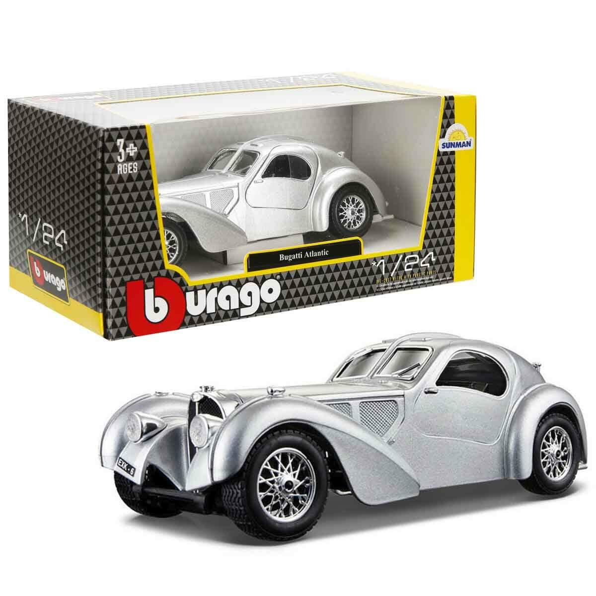 1:24 Bugatti Atlantic Model Araba | Die-Cast Klasik Koleksiyon Aracı | Detaylı İç Ve Dış Tasarımlı Model