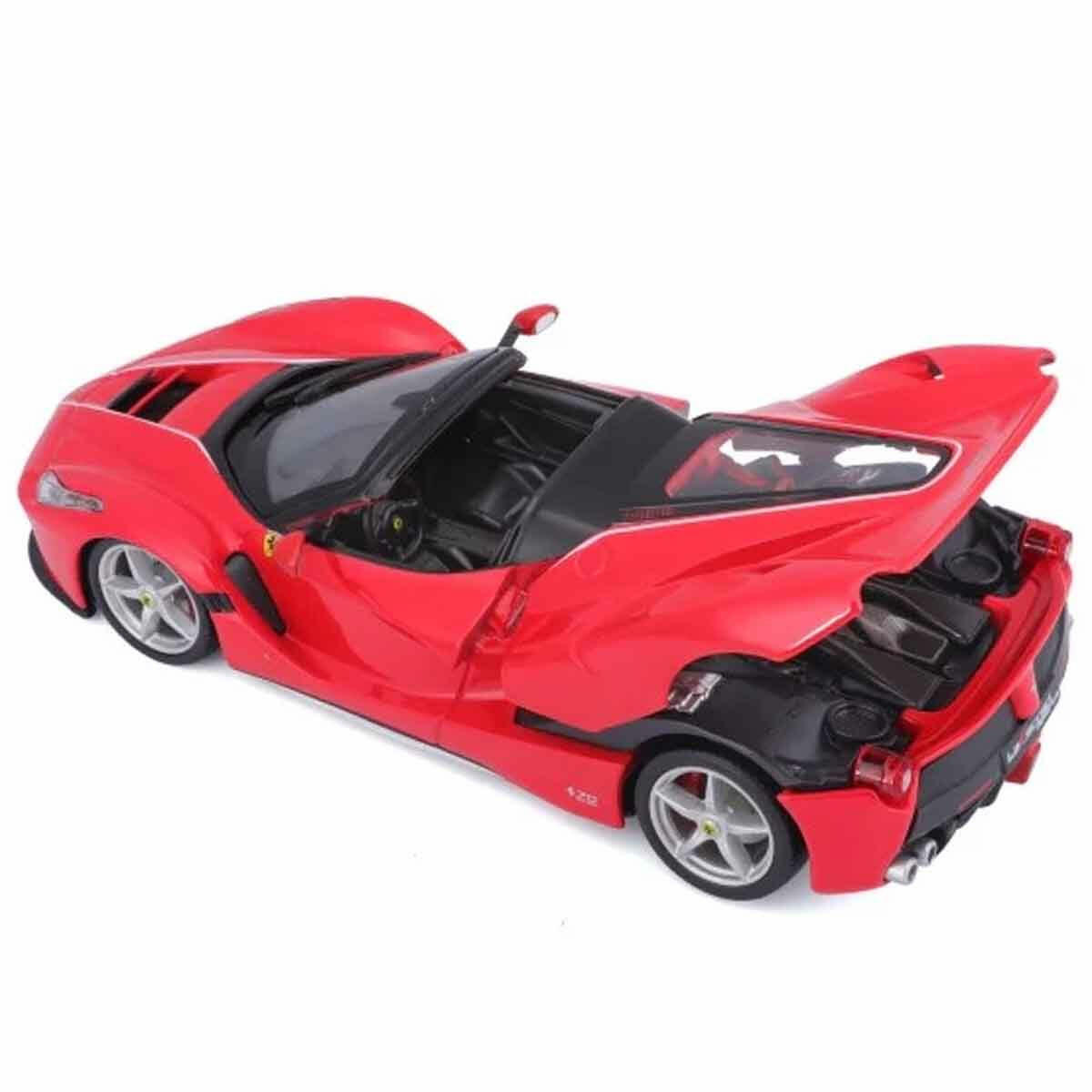 1:24 Ferrari LaFerrari Aperta Model Araba | Die-Cast Metal, Açılan Kapılı Koleksiyon Figürü 18 cm