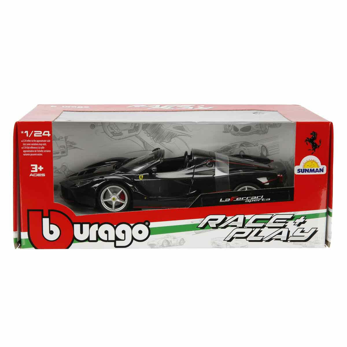 1:24 Ferrari LaFerrari Aperta Model Araba | Die-Cast Metal, Açılan Kapılı Koleksiyon Figürü 18 cm