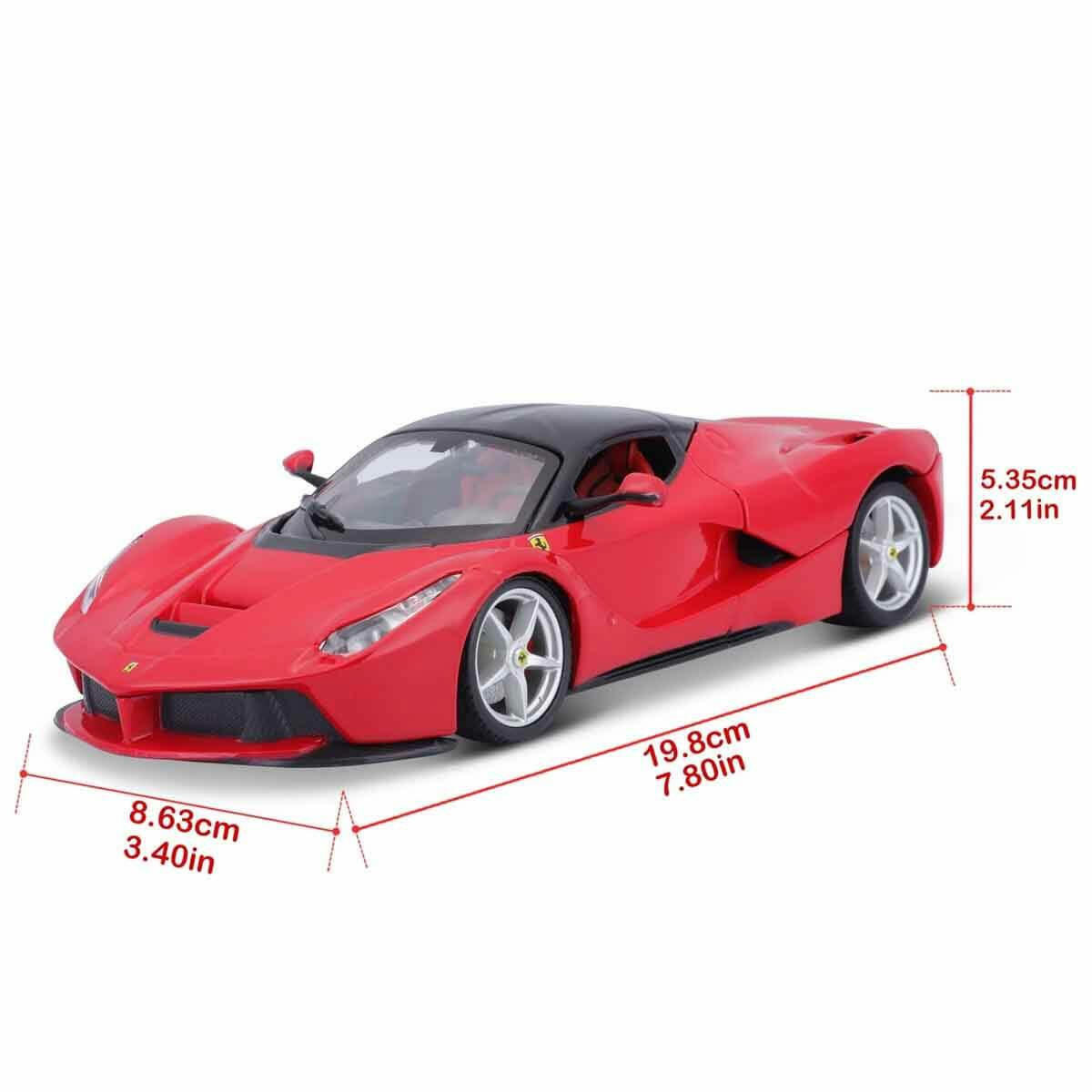 1:24 Ferrari LaFerrari Model Araba | Yüksek Detaylı Die-Cast Koleksiyon Figürü (20 cm)