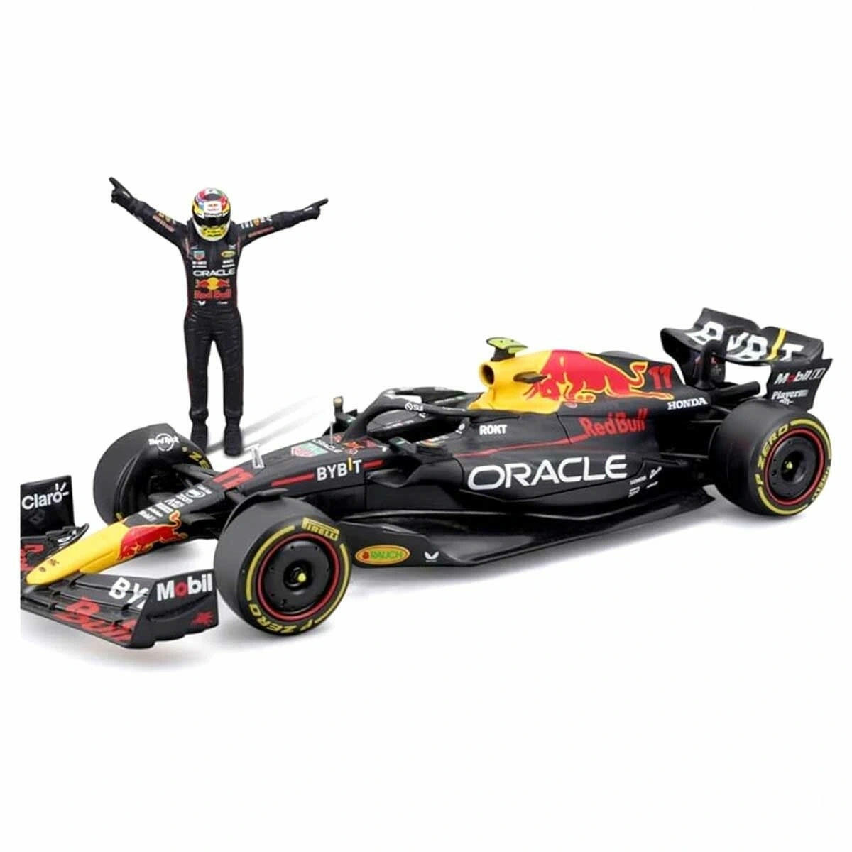 1:24 Formula 1 Oracle Red Bull RB19 Model Araba – Bburago Die-Cast Koleksiyon Aracı