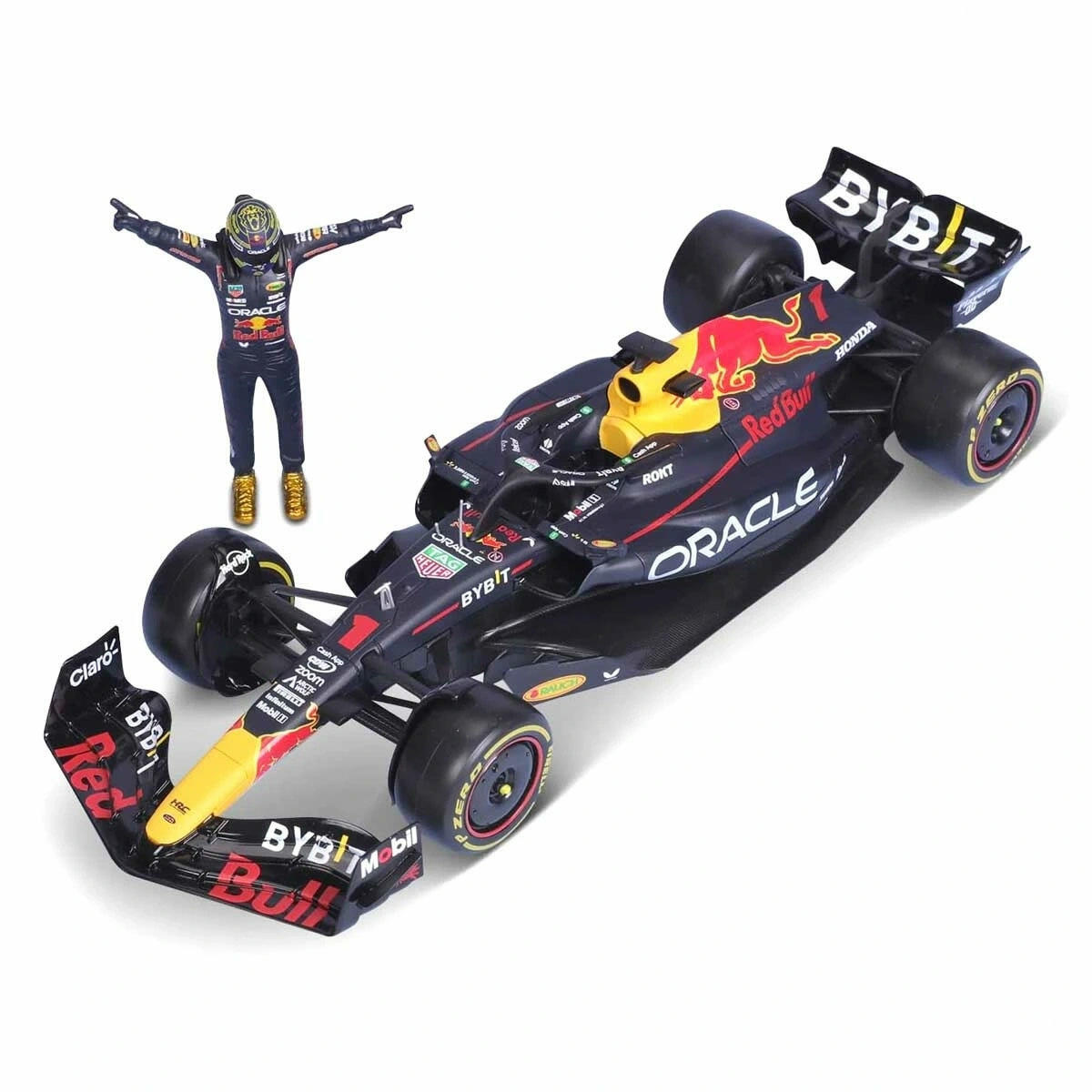 1:24 Formula 1 Oracle Red Bull RB19 Model Araba – Bburago Die-Cast Koleksiyon Aracı