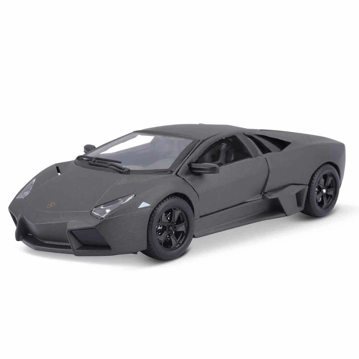 1:24 Lamborghini Reventon Model Araba Siyah | Die-Cast Koleksiyon Aracı | Açılır Kapılı Detaylı Minyatür Süper Spor