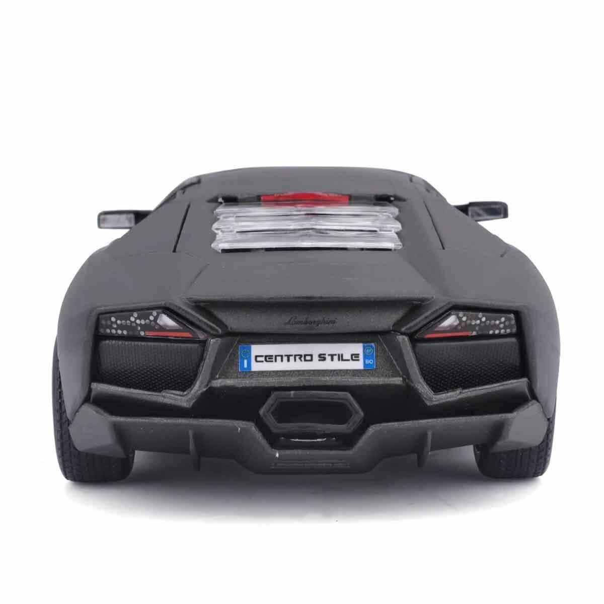 1:24 Lamborghini Reventon Model Araba Siyah | Die-Cast Koleksiyon Aracı | Açılır Kapılı Detaylı Minyatür Süper Spor