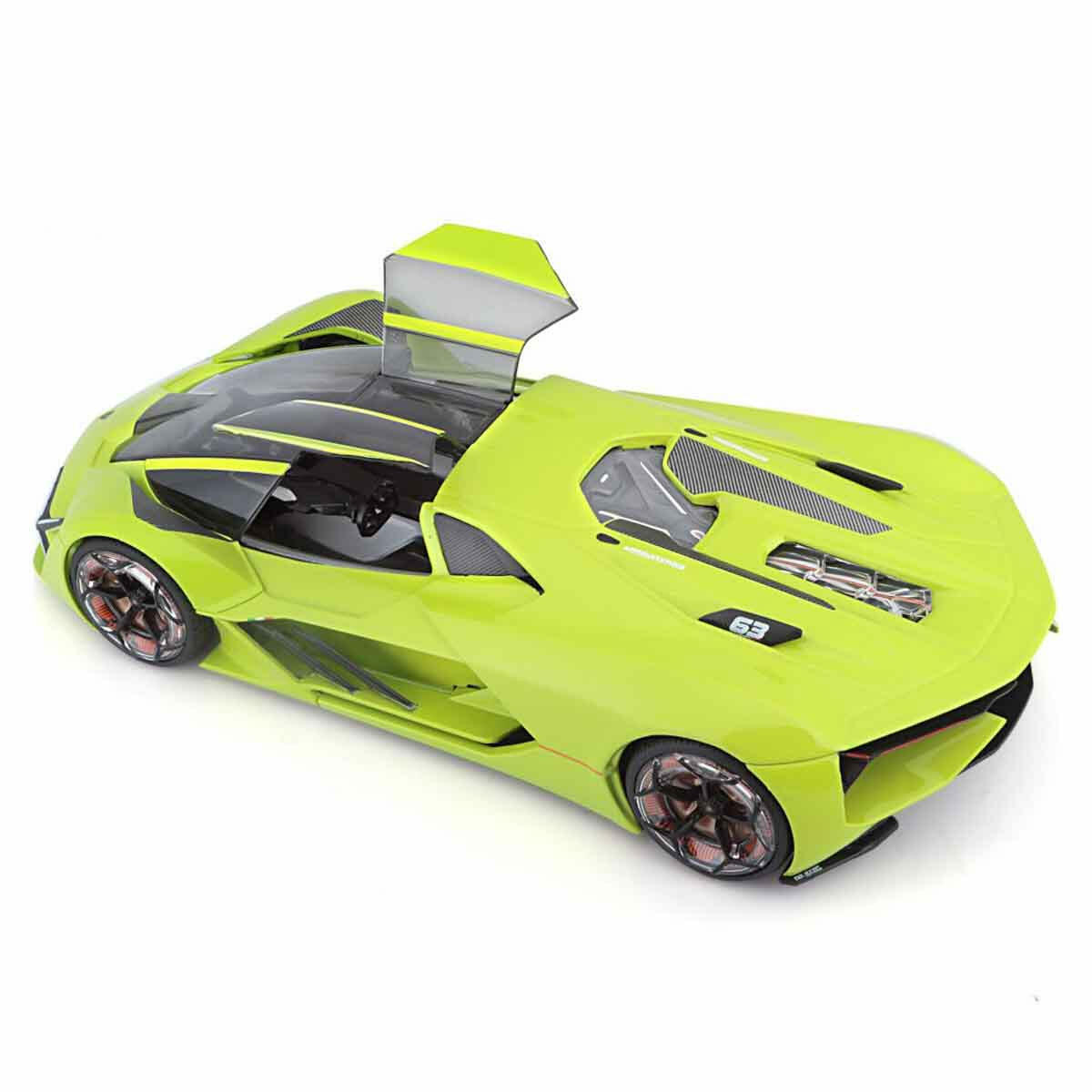 1:24 Lamborghini Terzo Millennio Model Araba | Die-Cast Metal Koleksiyon Aracı | Fütüristik Konsept Lamborghini Modeli