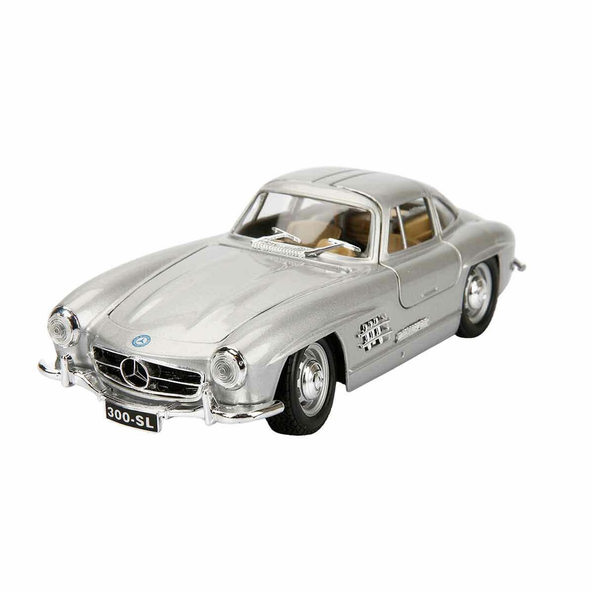 1:24 Mercedes Benz 300 SL 1954 Model Araba | Die-Cast Koleksiyonluk Klasik Araç | Detaylı İç Dış Tasarım