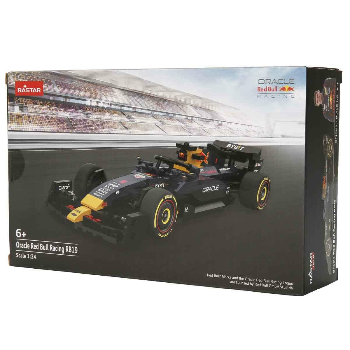 1:24 Oracle Red Bull Racing RB19 F1 Model Araba Yapım Seti | 333 Parça Lisanslı Yarış Arabası