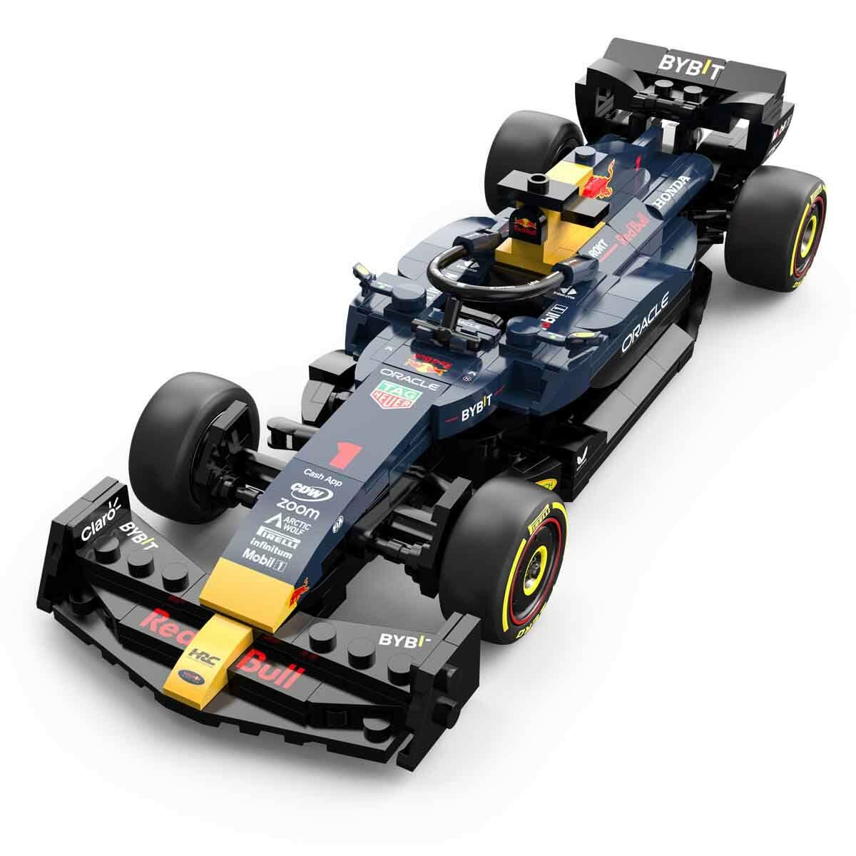 1:24 Oracle Red Bull Racing RB19 F1 Model Araba Yapım Seti | 333 Parça Lisanslı Yarış Arabası