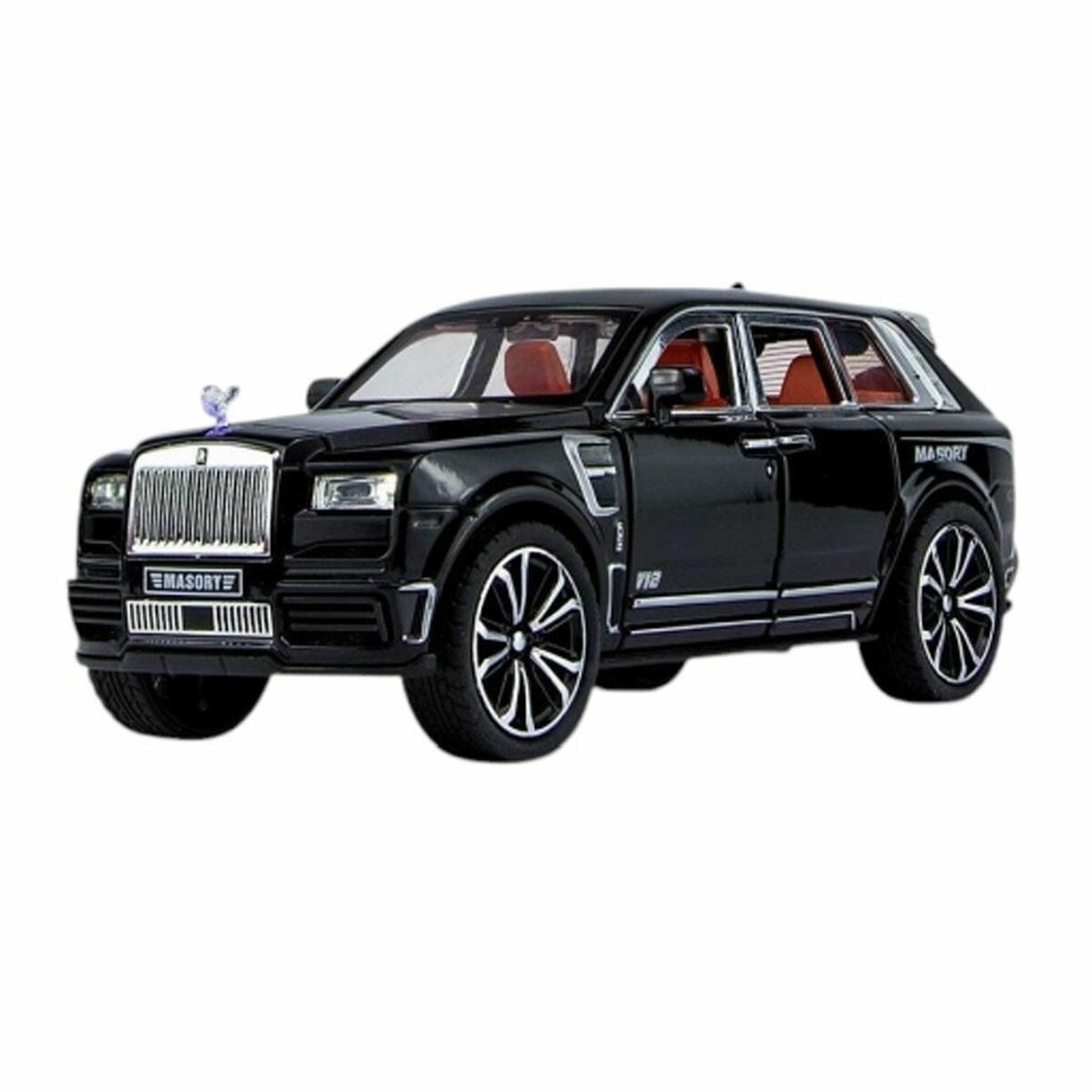 1:32 Çek Bırak Işıklı ve Sesli Model RR Metal Jeep | Lüks Die-Cast SUV | Koleksiyonluk Detaylı Metal Araba