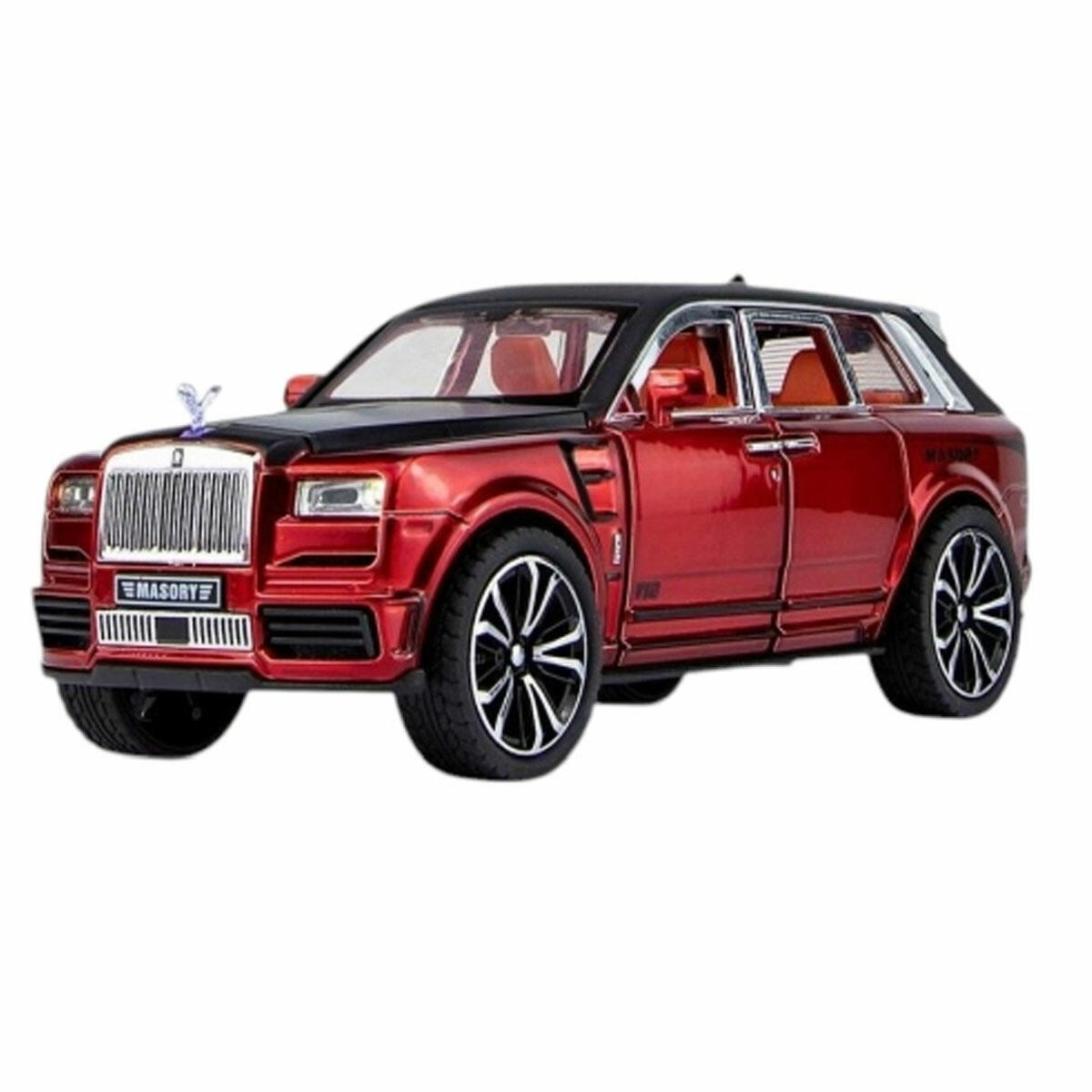 1:32 Çek Bırak Işıklı ve Sesli Model RR Metal Jeep | Lüks Die-Cast SUV | Koleksiyonluk Detaylı Metal Araba