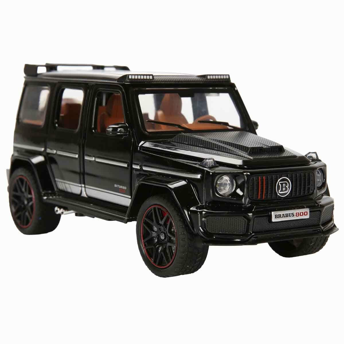 1:32 Mercedes Benz G Class Brabus Model Araba | Sesli Ve Işıklı Metal Çek Bırak Araba Ve Tamir Atölyesi Seti