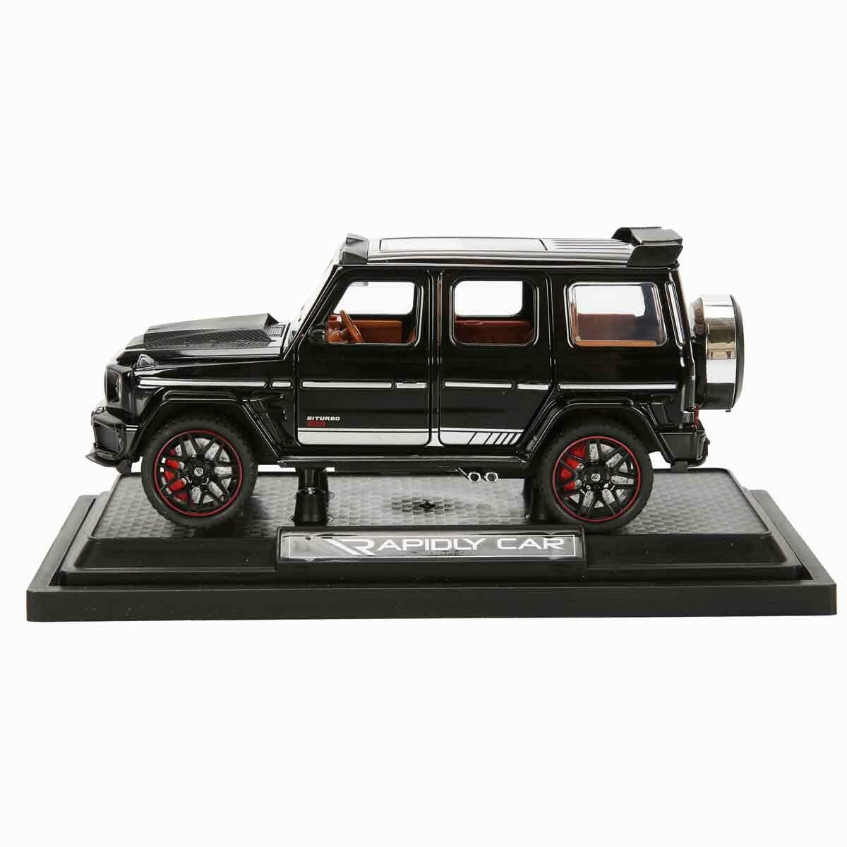 1:32 Mercedes Benz G Class Brabus Model Araba | Sesli Ve Işıklı Metal Çek Bırak Araba Ve Tamir Atölyesi Seti