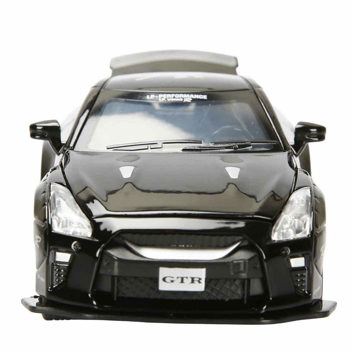 1:32 Nissan GTR Die Cast Sesli Ve Işıklı Model Araba | Tamir Atölyesi Ve Garaj Oyun Seti | Godzilla Koleksiyon Serisi