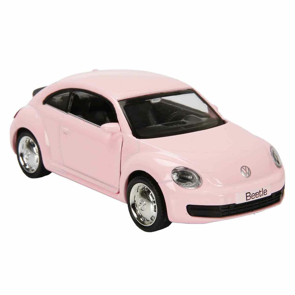 1:32 RMZ City Pembe Serisi Die Cast Model Araba | Lisanslı Metal Gövdeli Koleksiyon Arabaları | Nissan GTR, BMW M3 ve VW Beetle Pembe Özel Seri