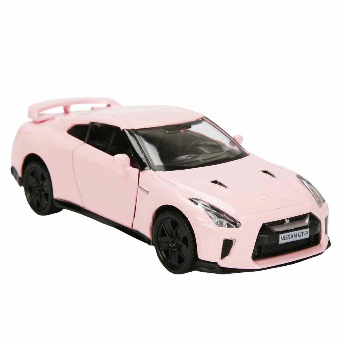 1:32 RMZ City Pembe Serisi Die Cast Model Araba | Lisanslı Metal Gövdeli Koleksiyon Arabaları | Nissan GTR, BMW M3 ve VW Beetle Pembe Özel Seri